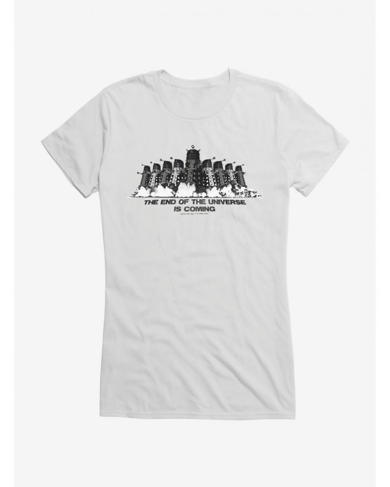 Doctor Who Dalek Stampede Girls T-Shirt $8.22 T-Shirts