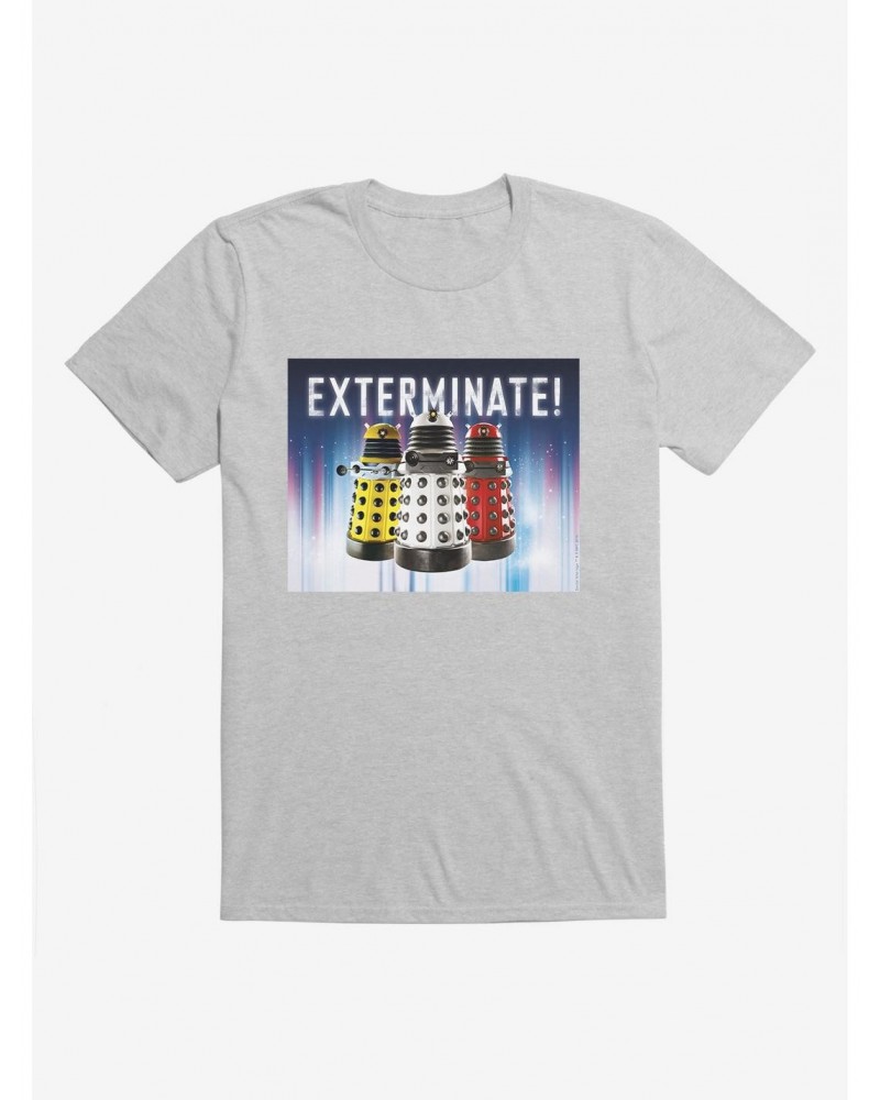 Doctor Who Dalek Exterminate T-Shirt $7.17 T-Shirts