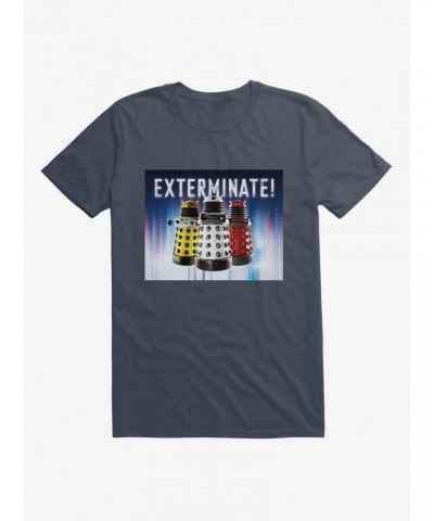 Doctor Who Dalek Exterminate T-Shirt $7.17 T-Shirts