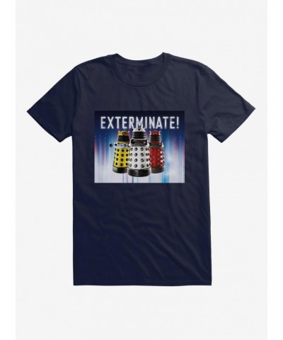 Doctor Who Dalek Exterminate T-Shirt $7.17 T-Shirts