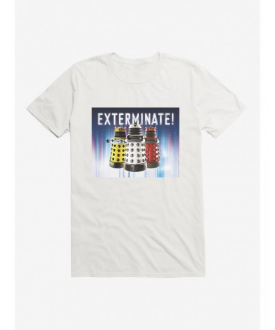 Doctor Who Dalek Exterminate T-Shirt $7.17 T-Shirts