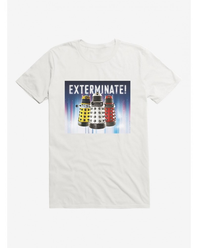 Doctor Who Dalek Exterminate T-Shirt $7.17 T-Shirts