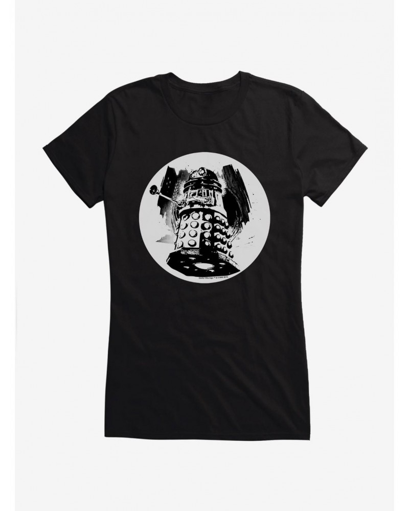 Doctor Who Dalek Smudge Art Girls T-Shirt $10.21 T-Shirts