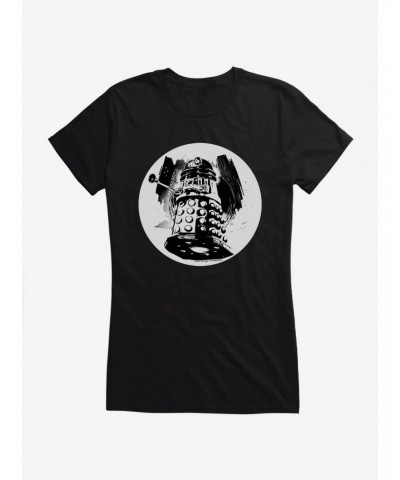 Doctor Who Dalek Smudge Art Girls T-Shirt $10.21 T-Shirts