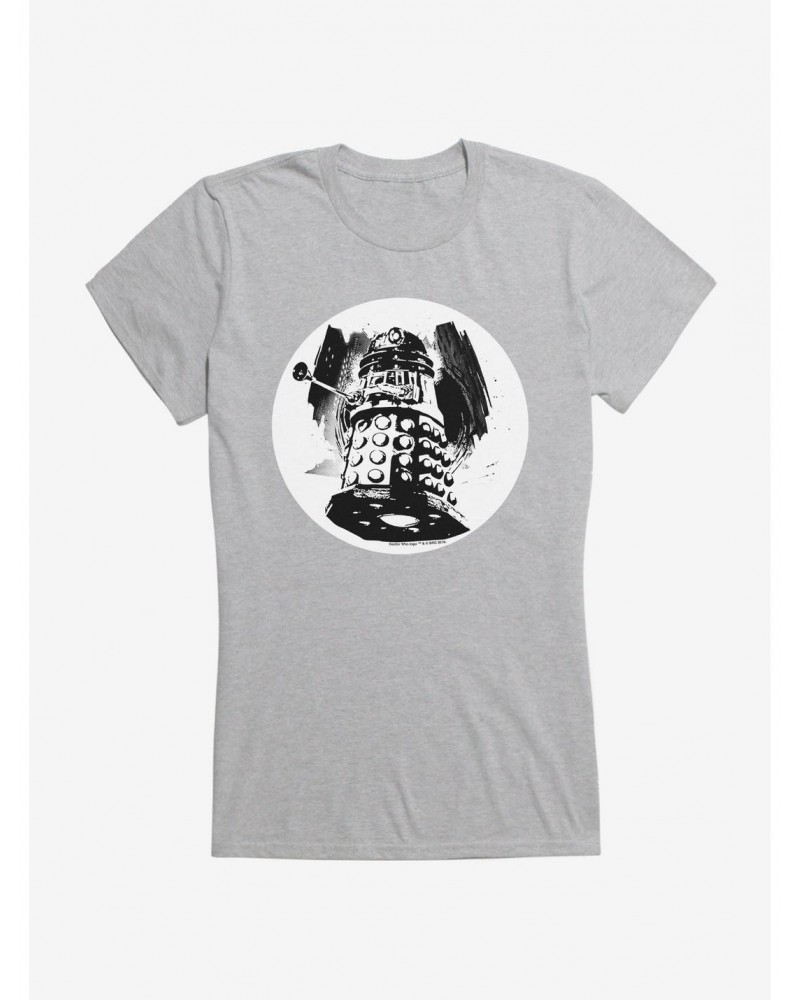 Doctor Who Dalek Smudge Art Girls T-Shirt $10.21 T-Shirts