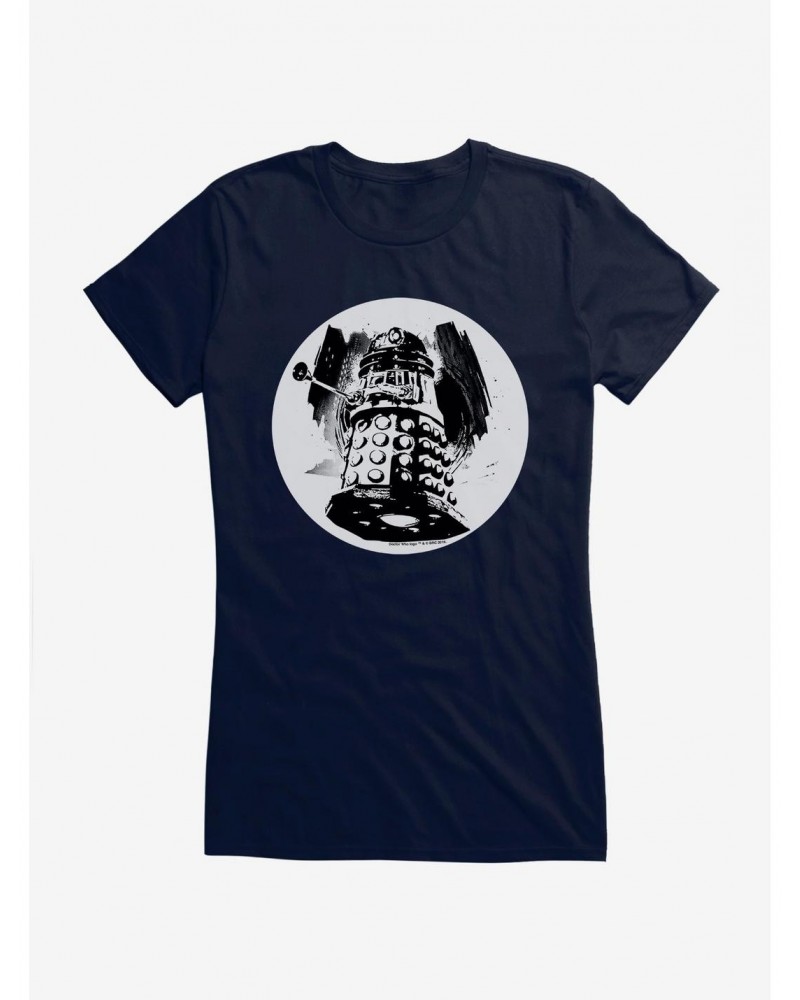 Doctor Who Dalek Smudge Art Girls T-Shirt $10.21 T-Shirts