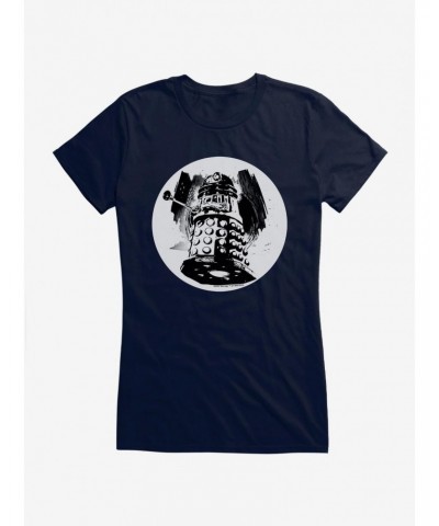 Doctor Who Dalek Smudge Art Girls T-Shirt $10.21 T-Shirts