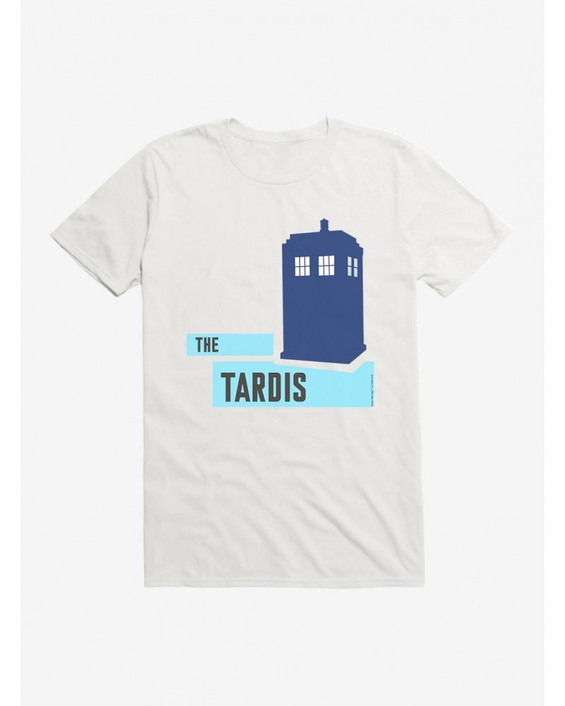 Doctor Who TARDIS Classic Silhouette T-Shirt $11.71 T-Shirts