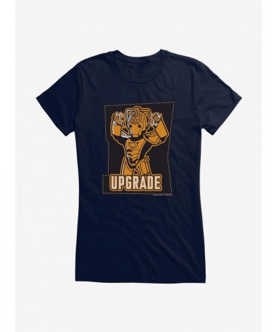 Doctor Who Cybermen Upgrade Girls T-Shirt $9.71 T-Shirts