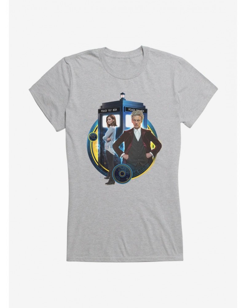 Doctor Who TARDIS Adventuring Girls T-Shirt $9.21 T-Shirts