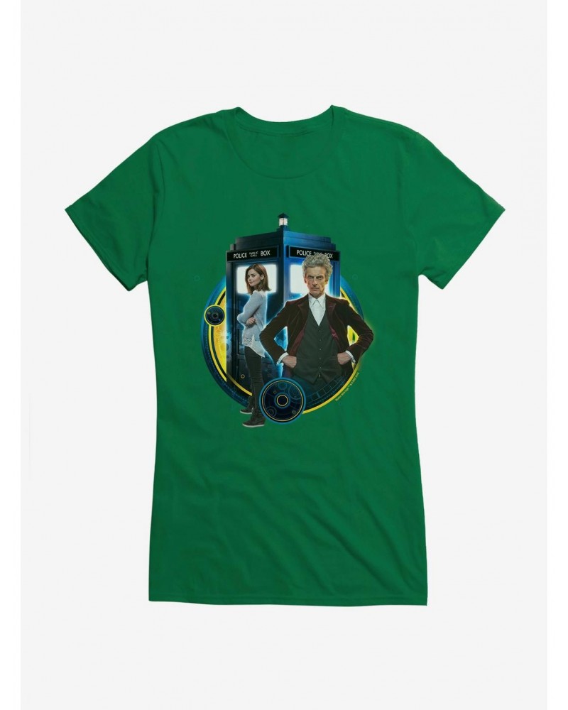 Doctor Who TARDIS Adventuring Girls T-Shirt $9.21 T-Shirts