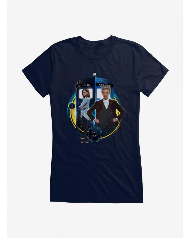 Doctor Who TARDIS Adventuring Girls T-Shirt $9.21 T-Shirts