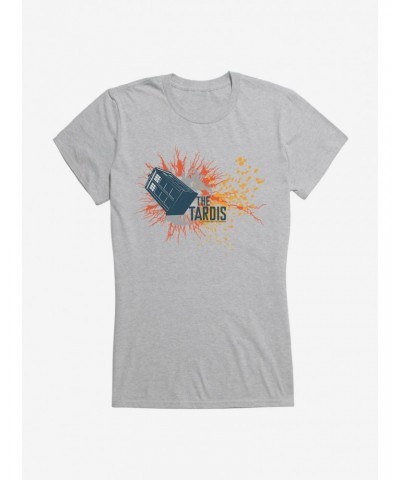 Doctor Who TARDIS Time Travel Girls T-Shirt $7.47 T-Shirts