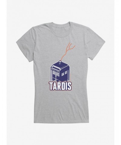 Doctor Who TARDIS Is Electric Girls T-Shirt $9.96 T-Shirts