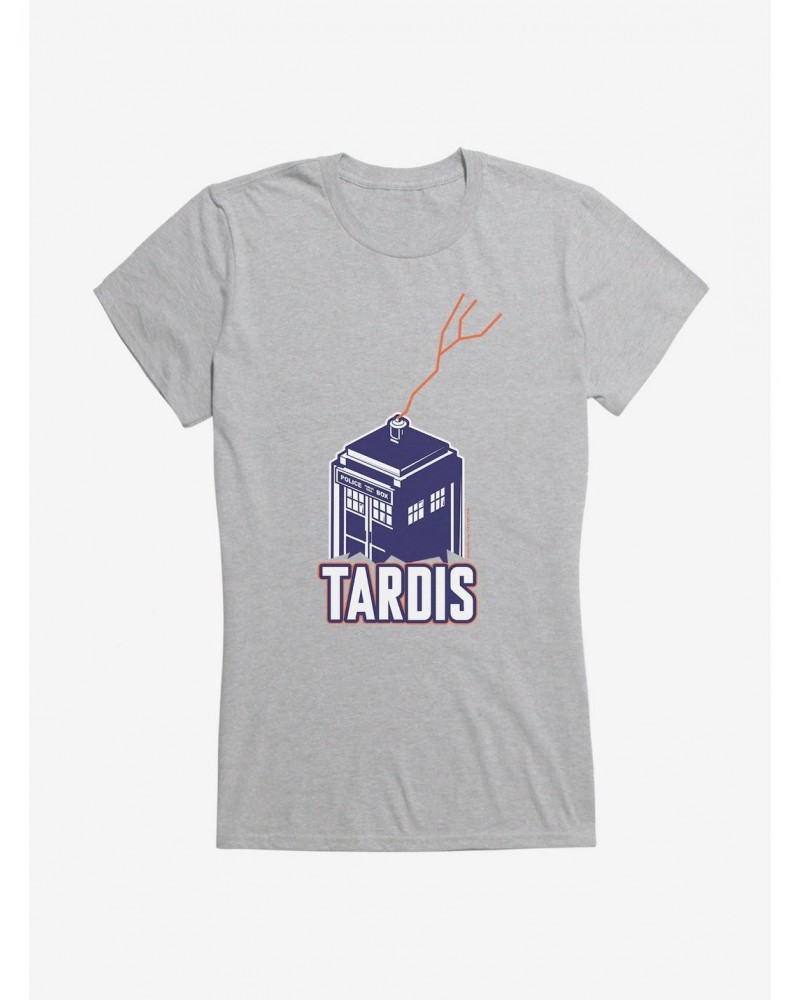 Doctor Who TARDIS Is Electric Girls T-Shirt $9.96 T-Shirts