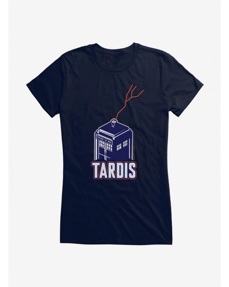 Doctor Who TARDIS Is Electric Girls T-Shirt $9.96 T-Shirts