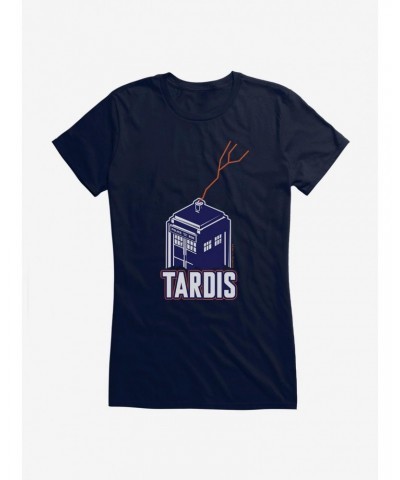 Doctor Who TARDIS Is Electric Girls T-Shirt $9.96 T-Shirts