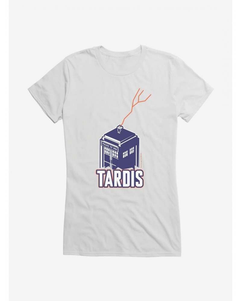 Doctor Who TARDIS Is Electric Girls T-Shirt $9.96 T-Shirts