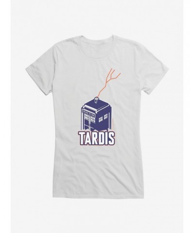 Doctor Who TARDIS Is Electric Girls T-Shirt $9.96 T-Shirts