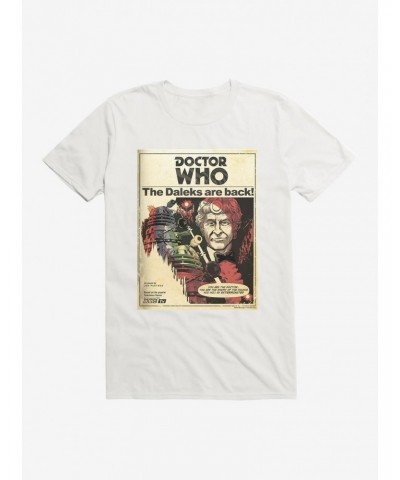 Doctor Who Annual Third Doctor T-Shirt $11.23 T-Shirts