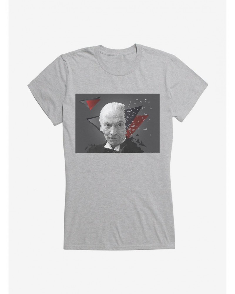 Doctor Who The First Doctor Disintegration Girls T-Shirt $9.71 T-Shirts