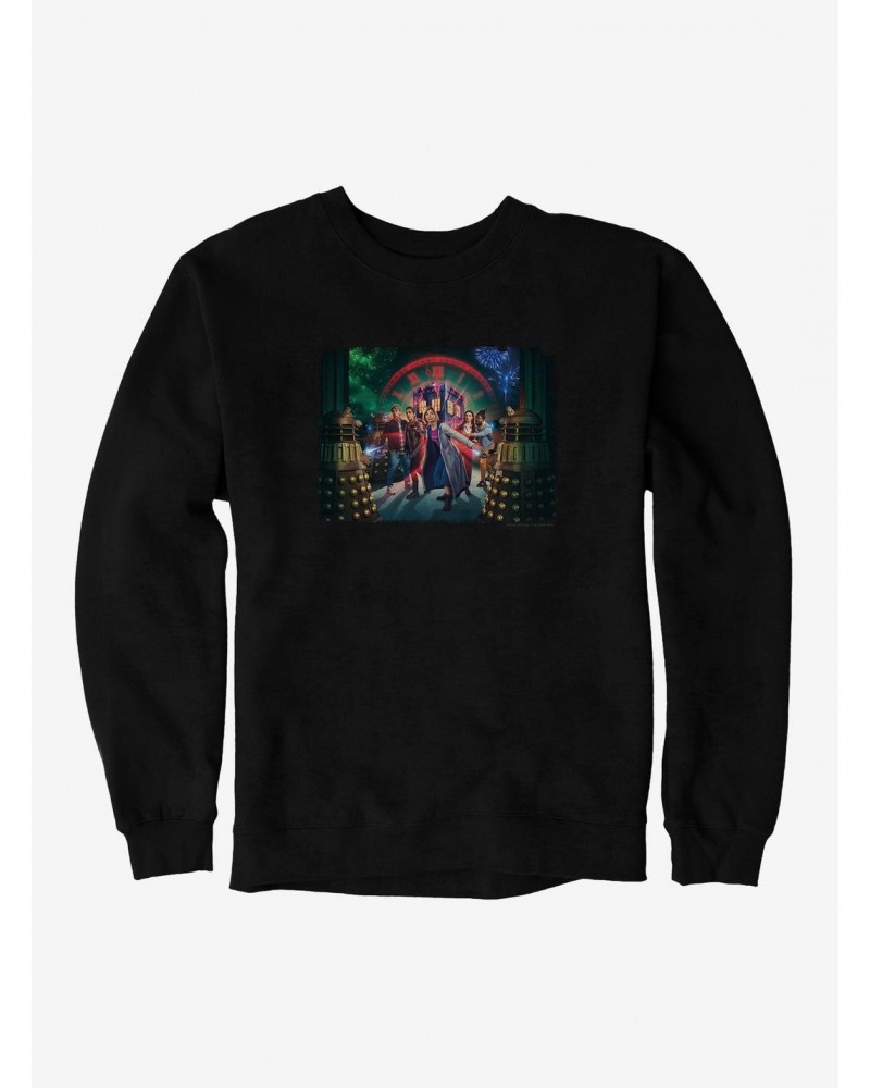 Doctor Who The Thirteenth Doctor Festive Hero Sweatshirt $12.18 Sweatshirts