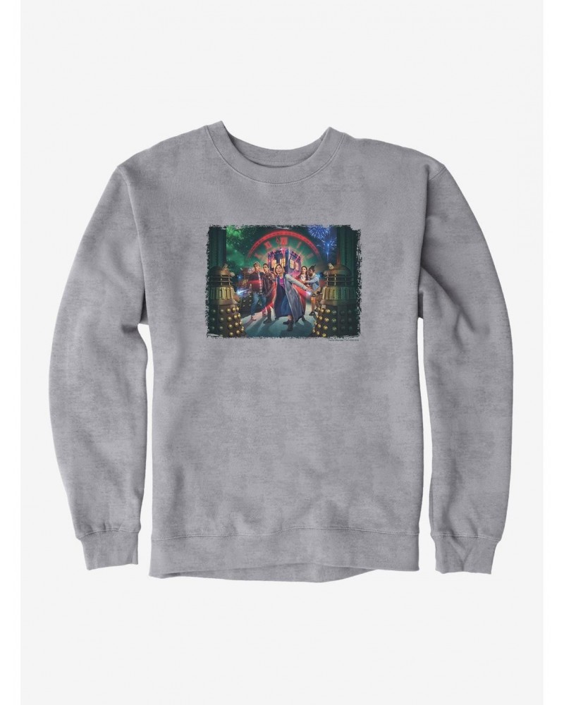 Doctor Who The Thirteenth Doctor Festive Hero Sweatshirt $12.18 Sweatshirts