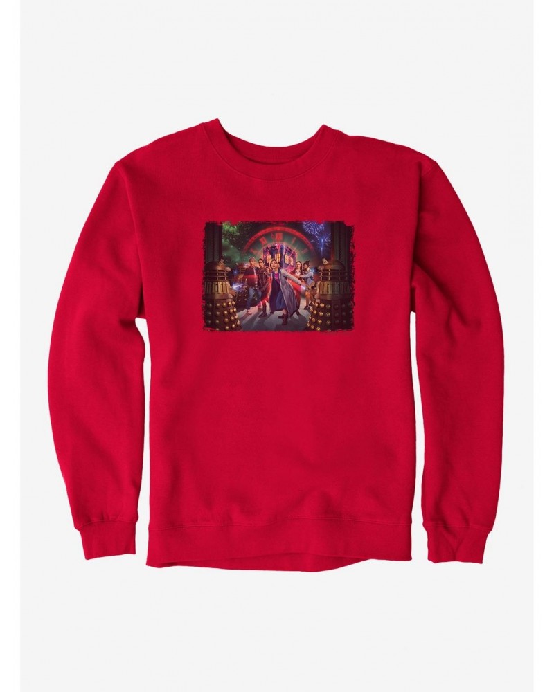 Doctor Who The Thirteenth Doctor Festive Hero Sweatshirt $12.18 Sweatshirts