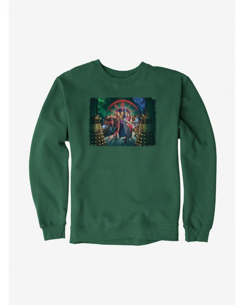 Doctor Who The Thirteenth Doctor Festive Hero Sweatshirt $12.18 Sweatshirts