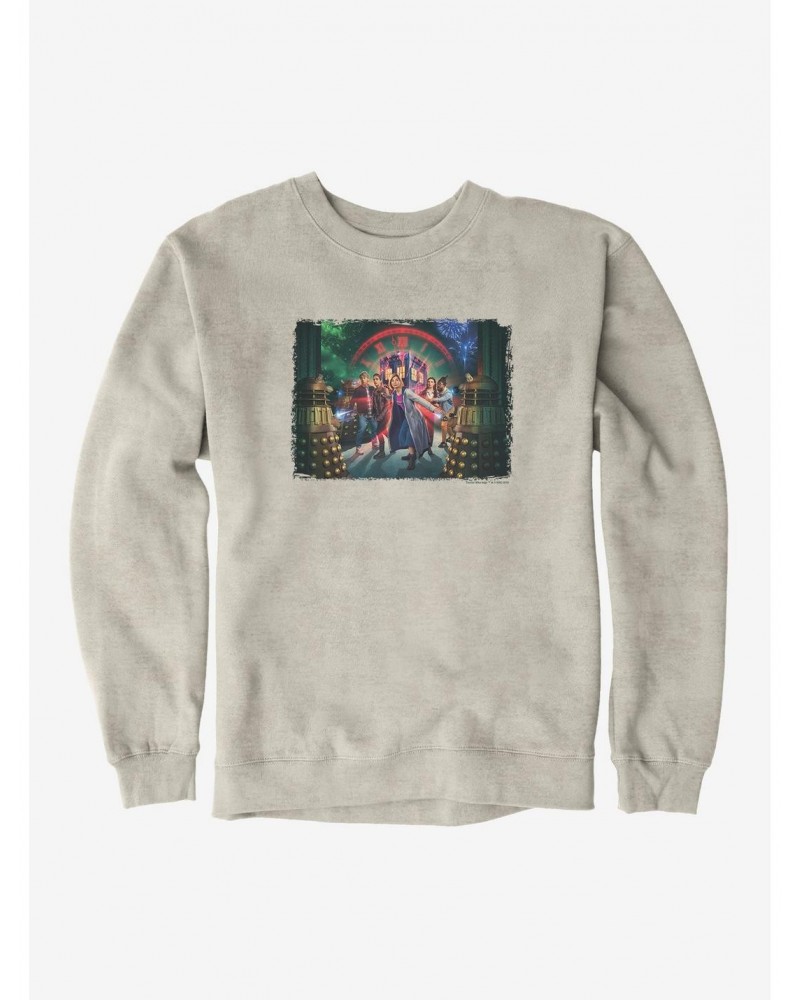 Doctor Who The Thirteenth Doctor Festive Hero Sweatshirt $12.18 Sweatshirts