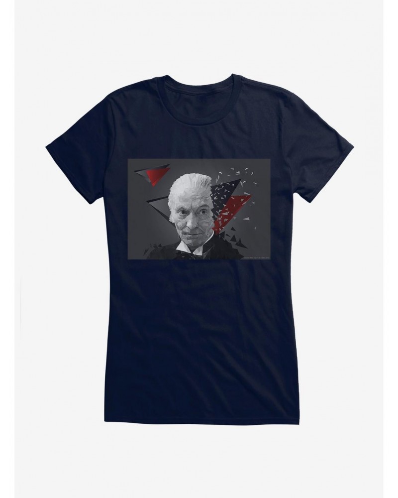 Doctor Who The First Doctor Disintegration Girls T-Shirt $9.71 T-Shirts