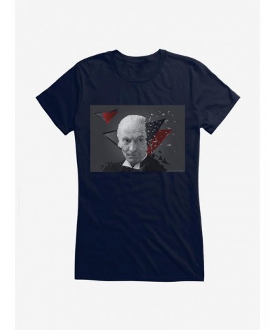 Doctor Who The First Doctor Disintegration Girls T-Shirt $9.71 T-Shirts