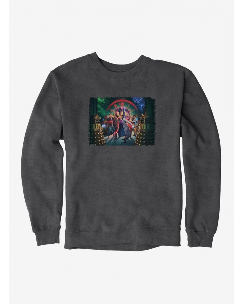 Doctor Who The Thirteenth Doctor Festive Hero Sweatshirt $12.18 Sweatshirts