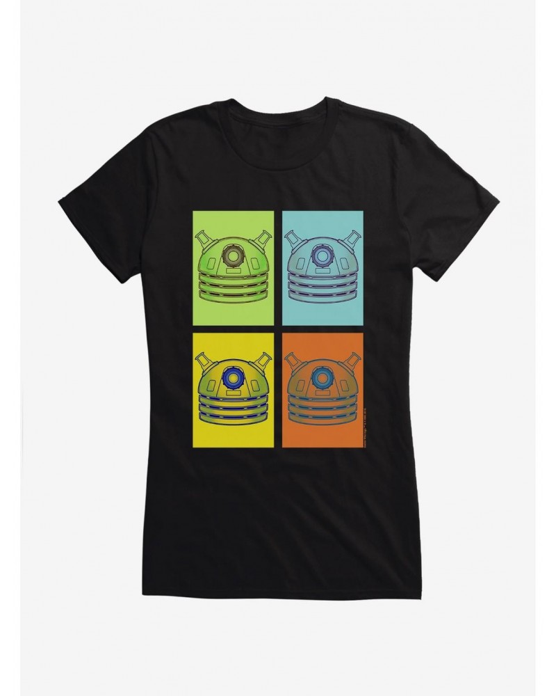 Doctor Who Dalek Pop Art Girls T-Shirt $11.95 T-Shirts