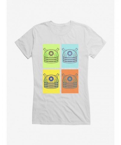 Doctor Who Dalek Pop Art Girls T-Shirt $11.95 T-Shirts