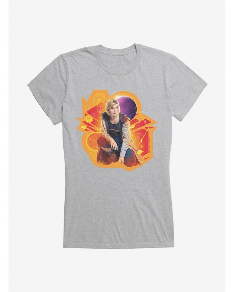 Doctor Who The Thirteenth Doctor Futurism Girls T-Shirt $11.45 T-Shirts