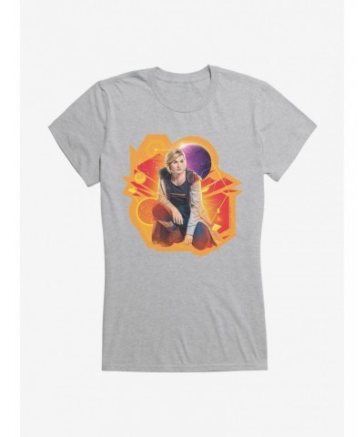 Doctor Who The Thirteenth Doctor Futurism Girls T-Shirt $11.45 T-Shirts