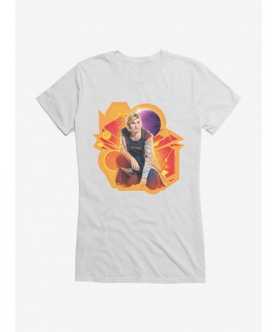 Doctor Who The Thirteenth Doctor Futurism Girls T-Shirt $11.45 T-Shirts