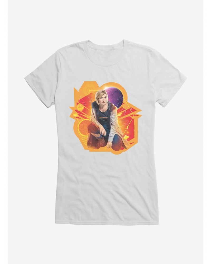 Doctor Who The Thirteenth Doctor Futurism Girls T-Shirt $11.45 T-Shirts