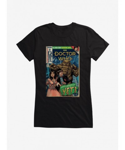 Doctor Who Underground With The Yeti Comic Girls T-Shirt $9.21 T-Shirts