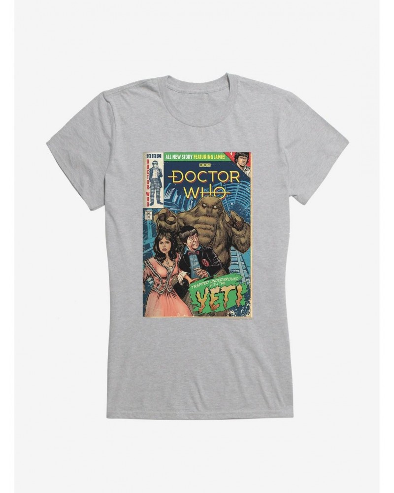 Doctor Who Underground With The Yeti Comic Girls T-Shirt $9.21 T-Shirts