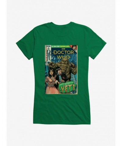 Doctor Who Underground With The Yeti Comic Girls T-Shirt $9.21 T-Shirts