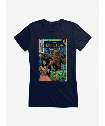 Doctor Who Underground With The Yeti Comic Girls T-Shirt $9.21 T-Shirts