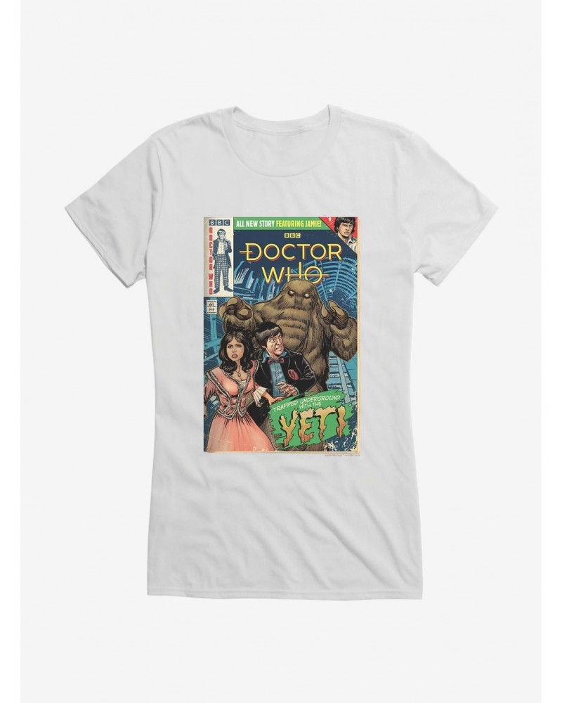 Doctor Who Underground With The Yeti Comic Girls T-Shirt $9.21 T-Shirts