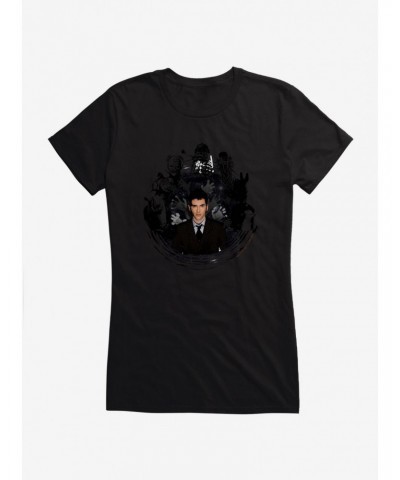 Doctor Who Villains After Doctor Girls T-Shirt $8.96 T-Shirts