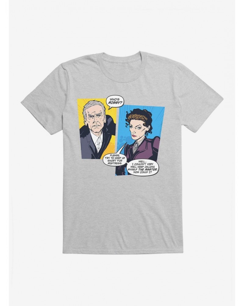 Doctor Who Twelfth Doctor Who's Missy T-Shirt $11.47 T-Shirts