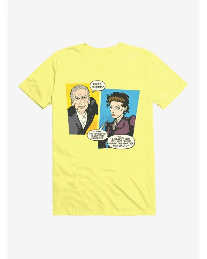 Doctor Who Twelfth Doctor Who's Missy T-Shirt $11.47 T-Shirts