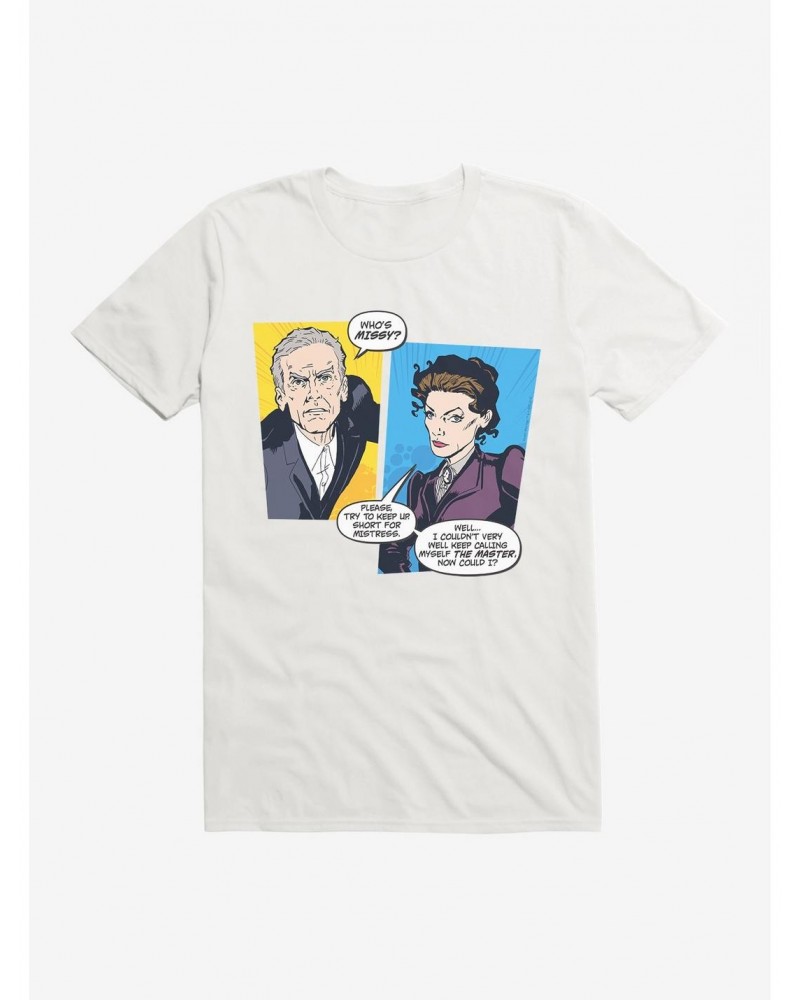 Doctor Who Twelfth Doctor Who's Missy T-Shirt $11.47 T-Shirts