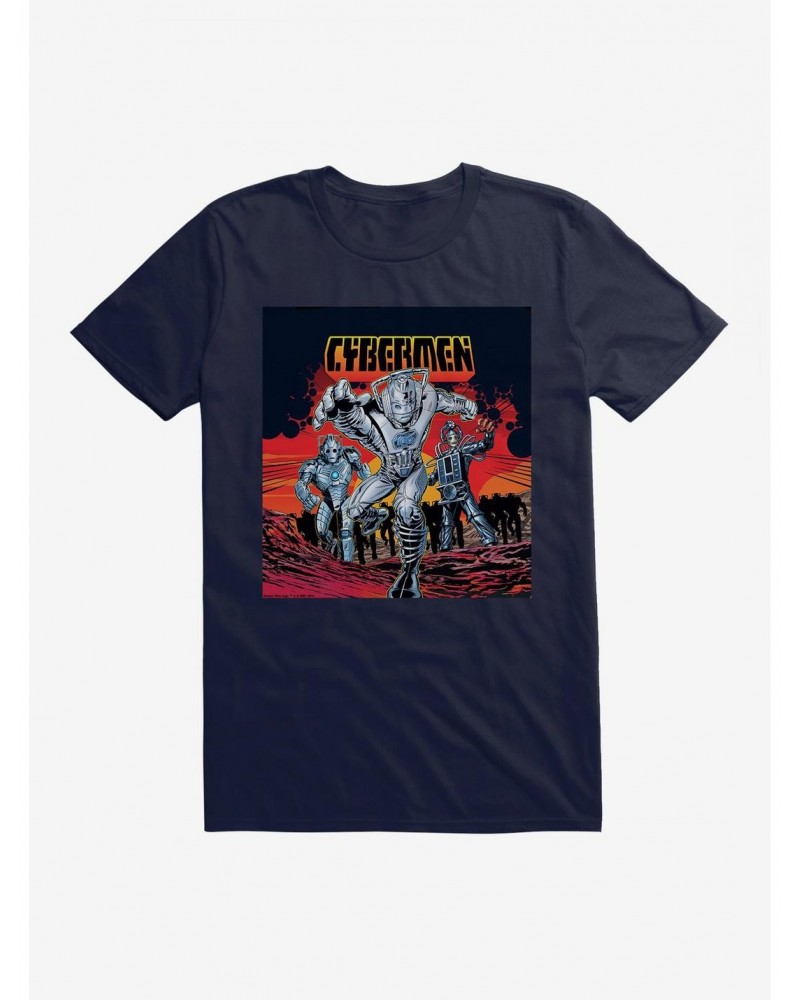 Doctor Who Cybermen Marching Cover T-Shirt $7.41 T-Shirts