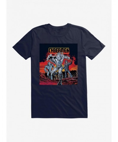 Doctor Who Cybermen Marching Cover T-Shirt $7.41 T-Shirts